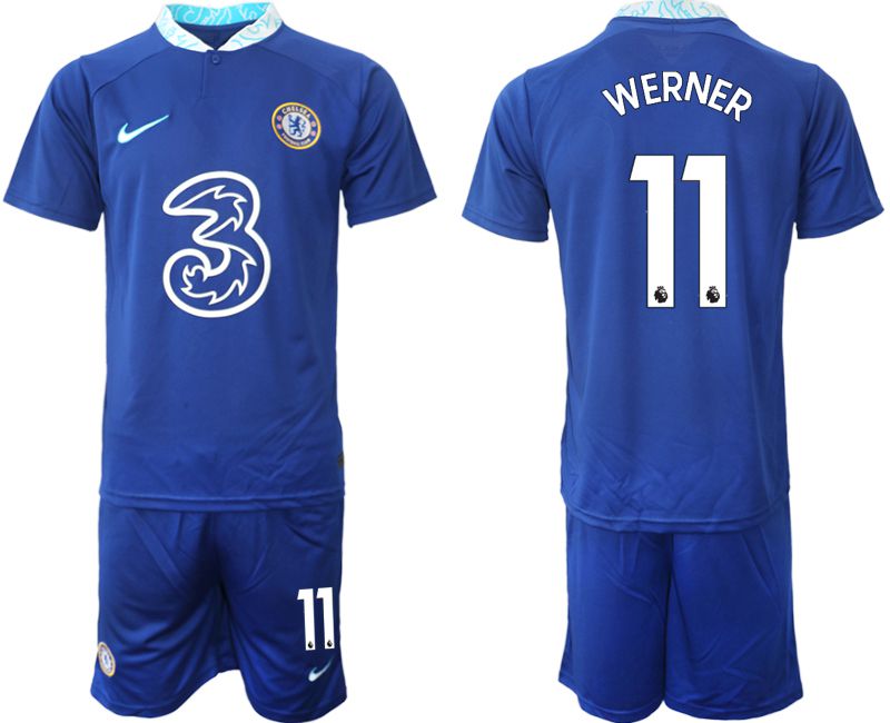 Cheap Men 2022-2023 Club Chelsea FC home blue 11 Soccer Jersey